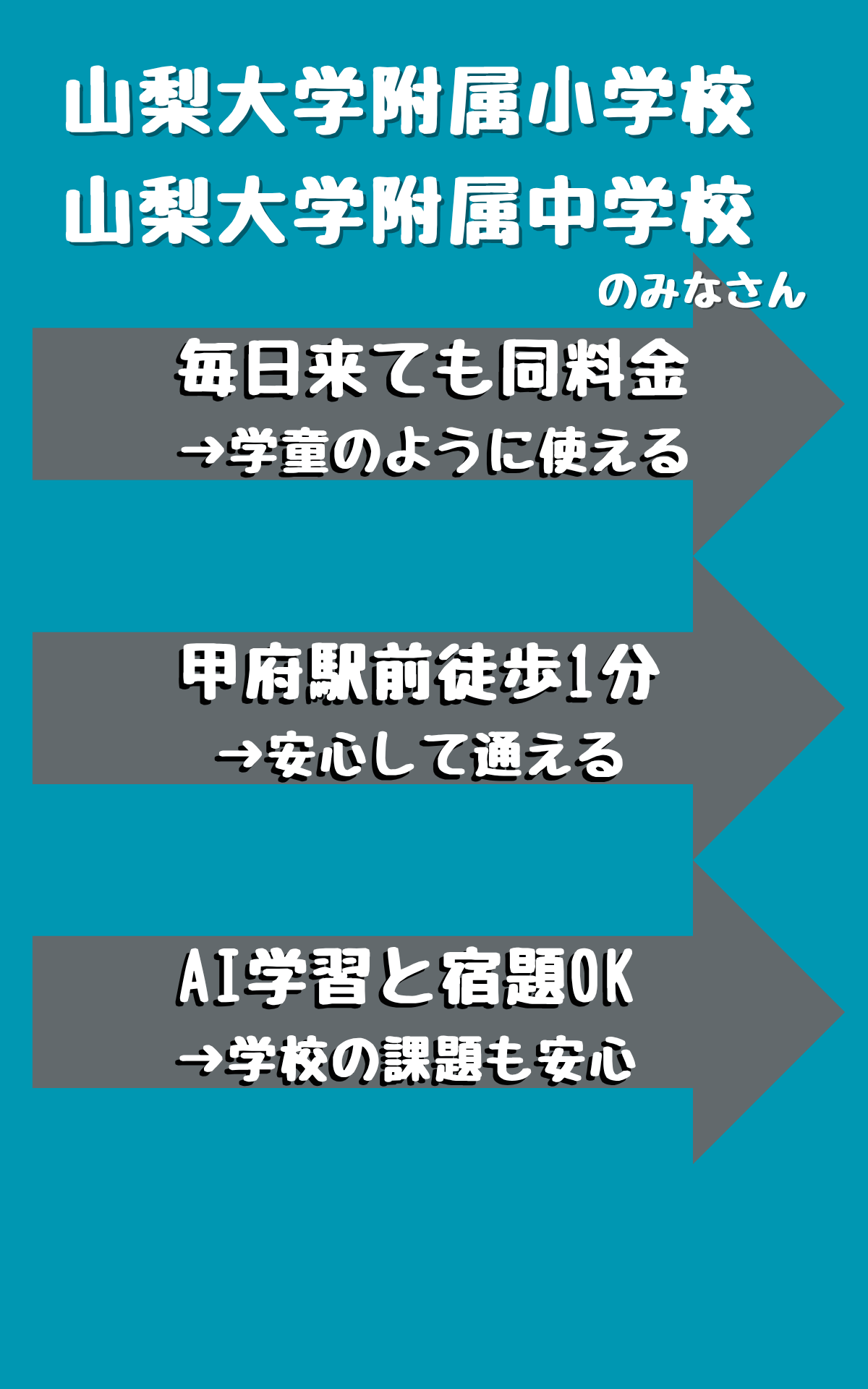 山梨大学附属小学校 山梨大学附属中学校