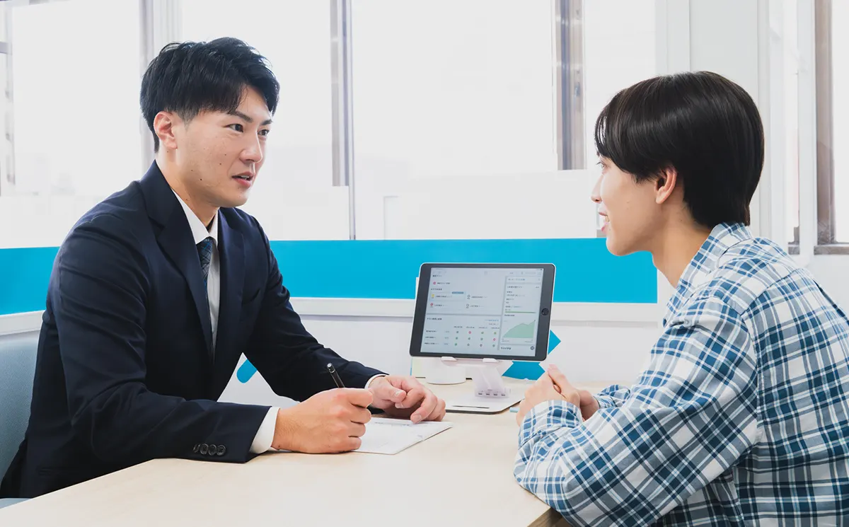 校舎長と塾生